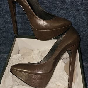 MIB Limited Edition Brown Platforms